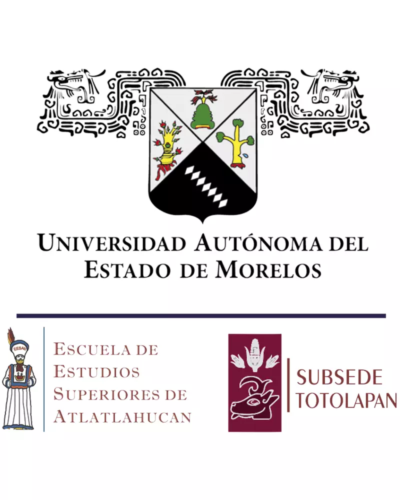 logo, escuela estudios superiores atlatlahucan, uaem, morelos, méxico