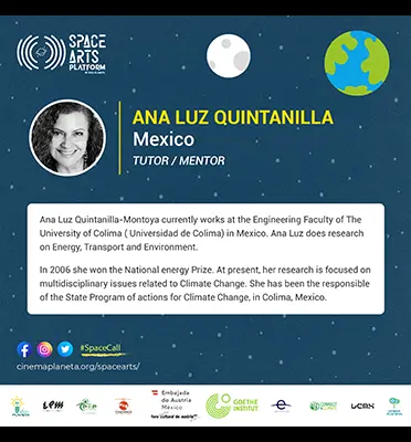 Ana Luz Quintanilla, Tutors, Space Arts, 2021