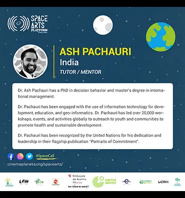 Ash Pachauri, Tutors, Space Arts, 2021