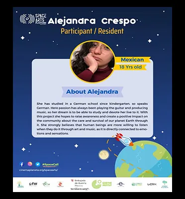 Alejandra Crespo, Participants, Space Arts, 2021