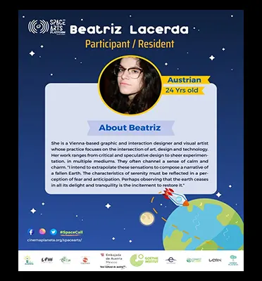 Beatriz Lacerda, Particants, Space Arts, 2021