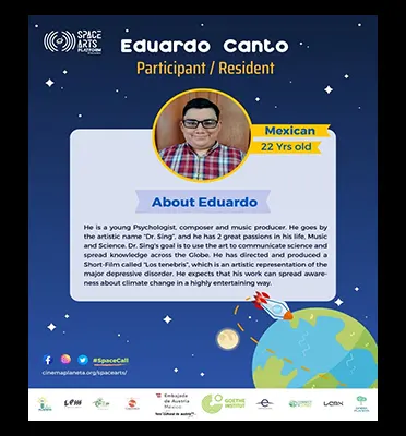 Eduardo Canto, Participants, Space Arts, 2021