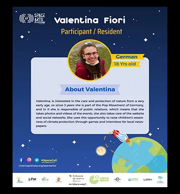 Valentina Fiori, Participants, Space Arts, 2021